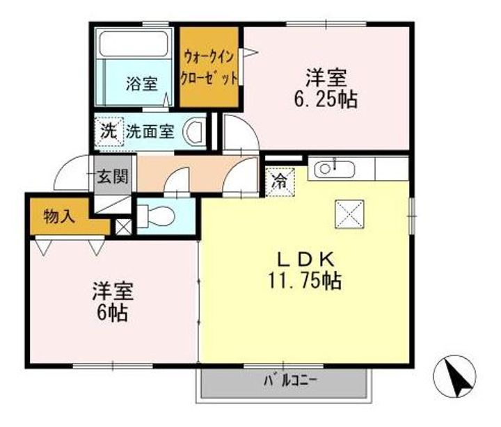 アゼリアの間取り