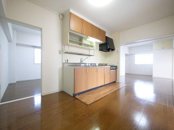 吉備ハイコーポの居間