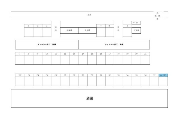 チェルシー青江東203の内装
