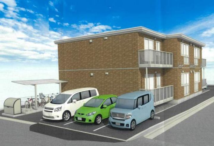 仮)万成西町アパートの外観
