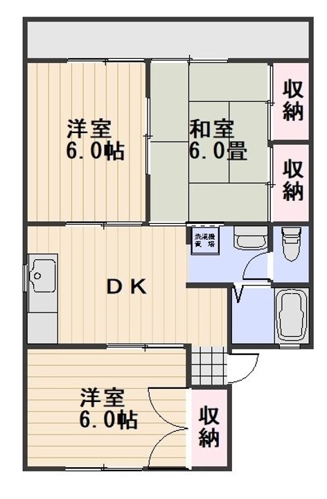 エントピア虫明の間取り