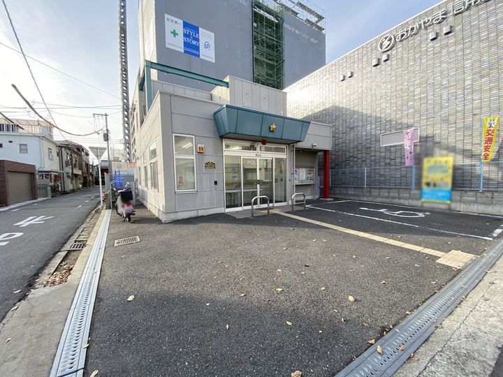 岡山県岡山市北区奉還町4丁目の賃貸アパートの周辺