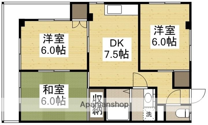 サンシャインレジデンス103の間取り