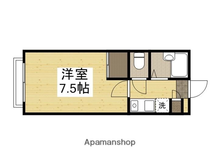 メゾンすみれ Cの間取り