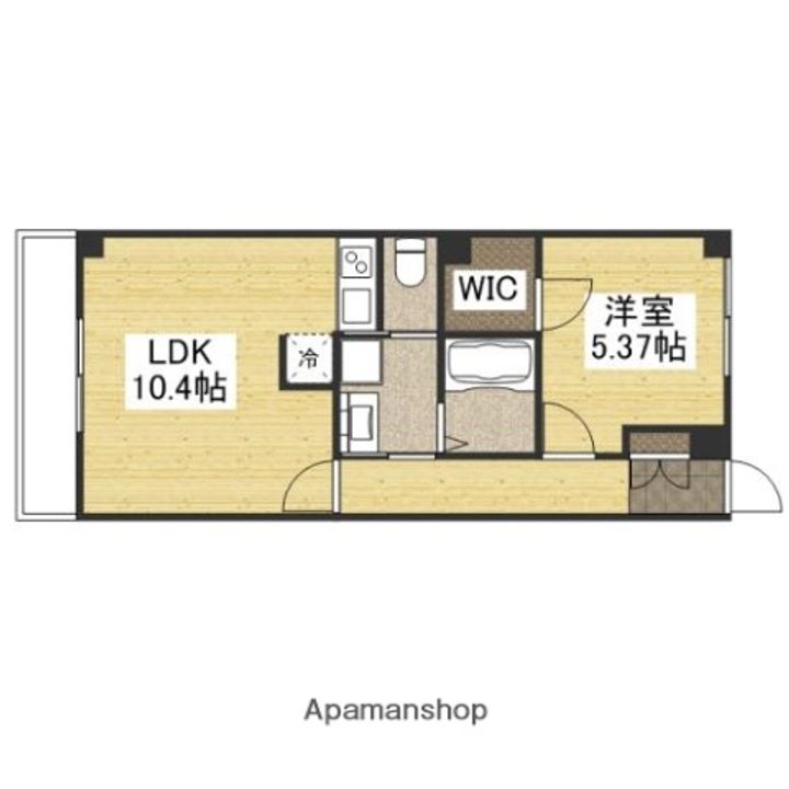 A.z.A 鶴形の間取り