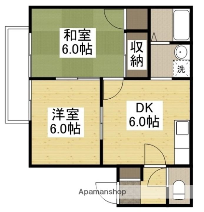 エトアールNT101の間取り