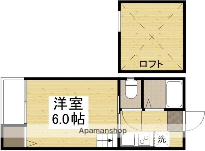 さんさん館 Dの間取り