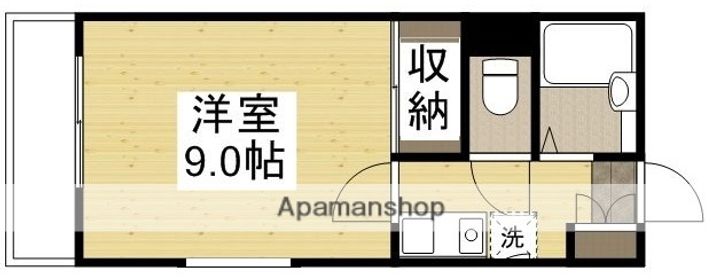 デュエル総社Aの間取り