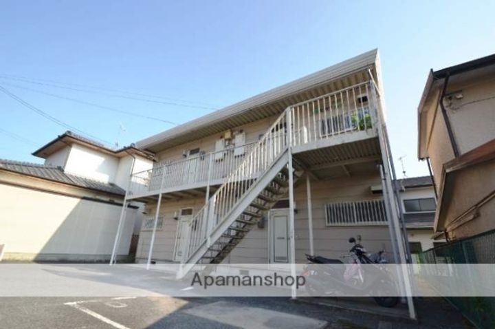 迫間ヒカリハイツ202の外観