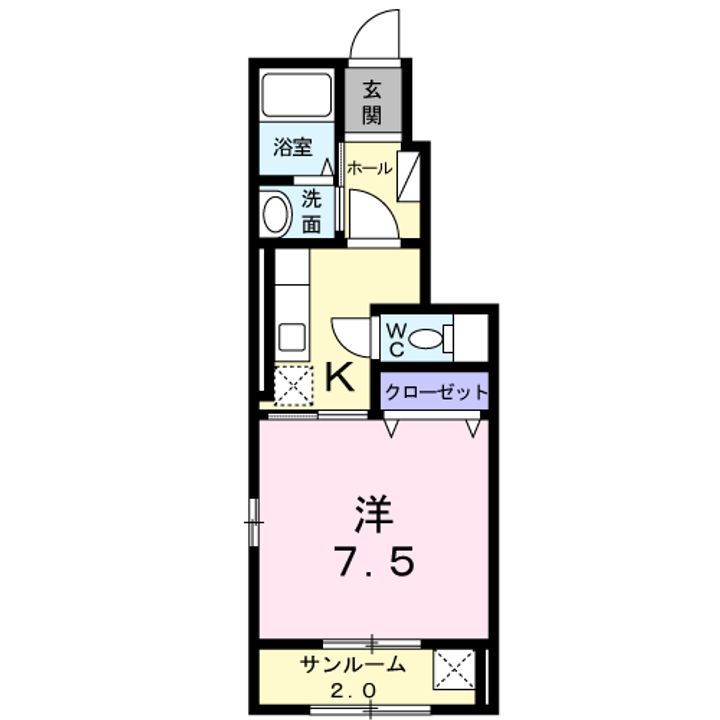 グローリー ブナンの間取り
