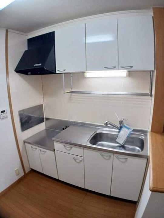 メゾン ソレイユC棟のキッチン