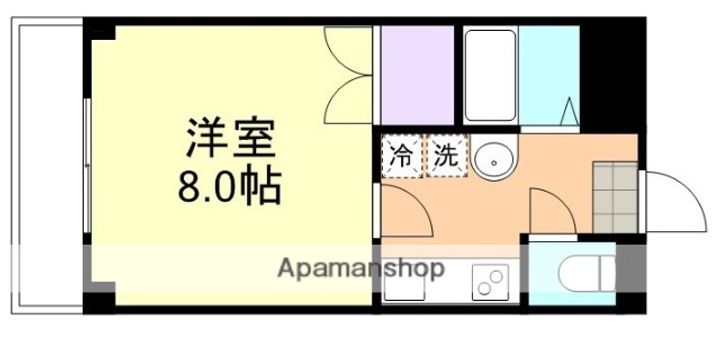 プリード倉敷の間取り