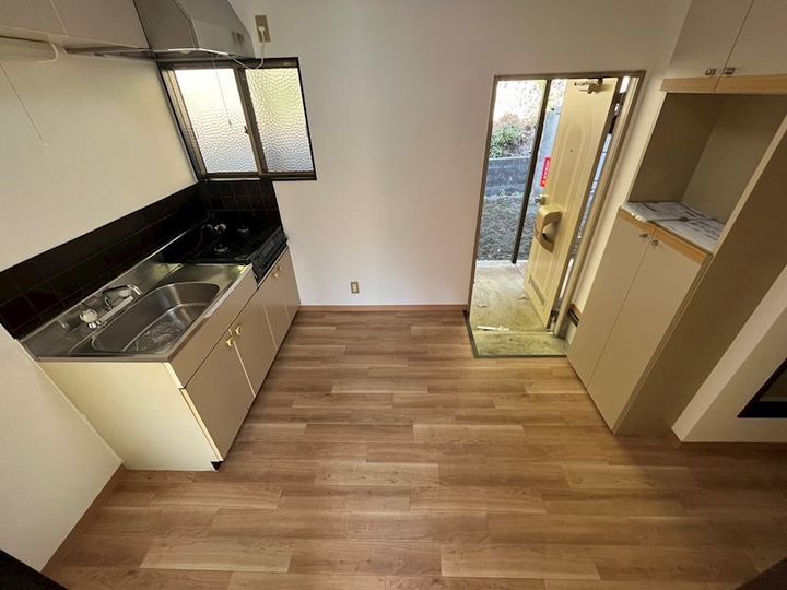 コーポひろえ102の居間