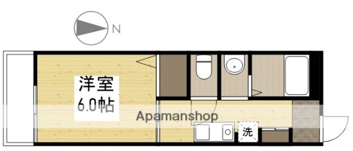 センチュリー福島202の間取り