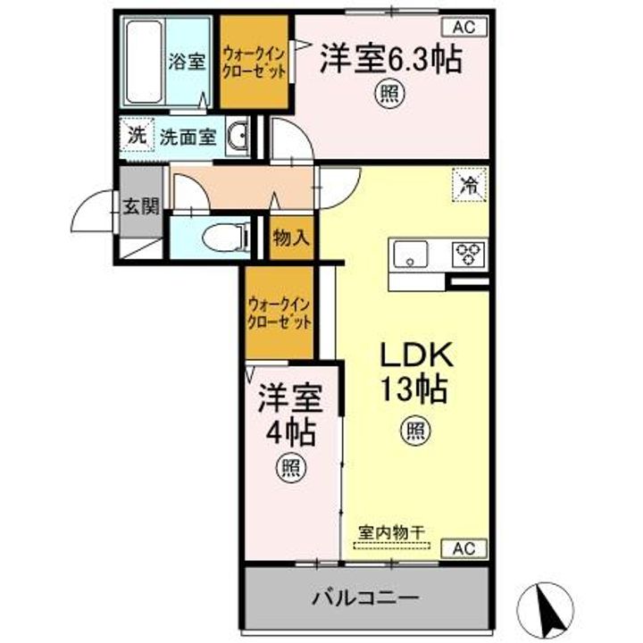 グランレーベンの間取り