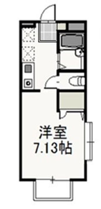 カーサ・アネーロ A201の間取り