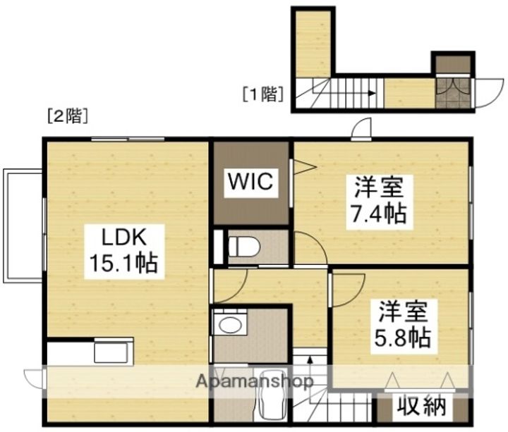 セリシールの間取り