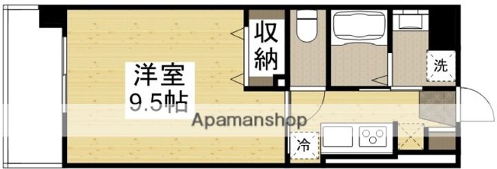 福富GRADEマンションの間取り