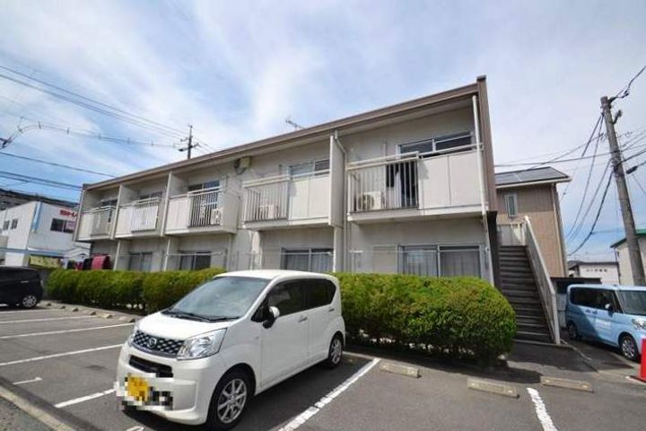 岡山県岡山市中区藤原西町2丁目の賃貸アパートの外観