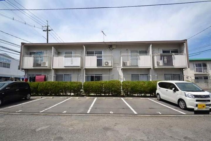 岡山県岡山市中区藤原西町2丁目の賃貸アパートの外観