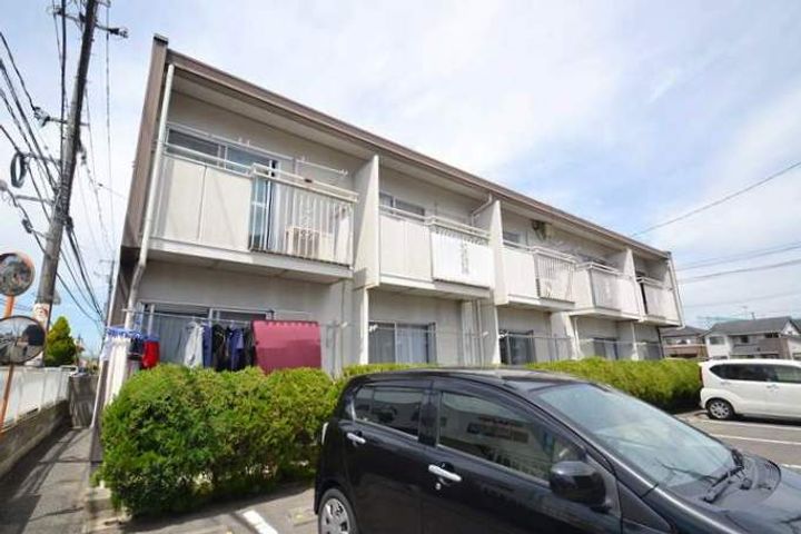 岡山県岡山市中区藤原西町2丁目の賃貸アパートの外観