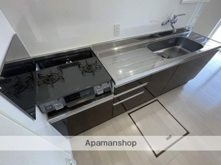 岡山県岡山市南区福田(一戸建)の賃貸物件のキッチン