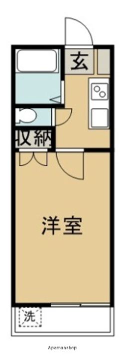 キャフェフロールの間取り