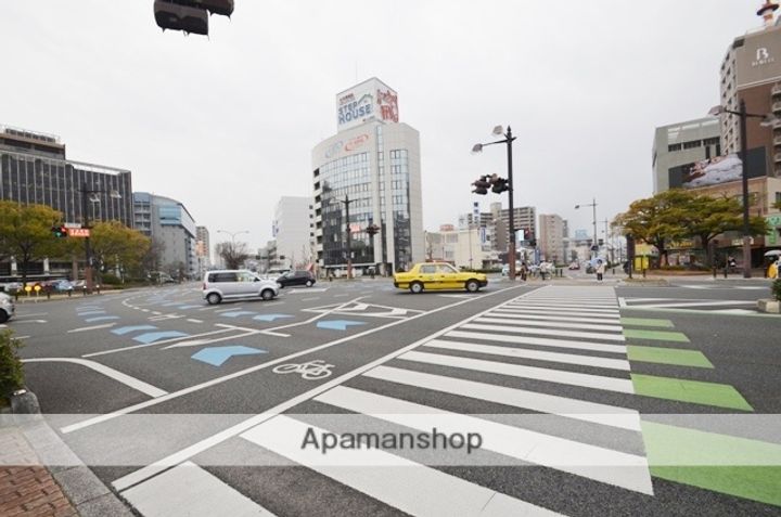 岡山県岡山市北区大供3丁目の賃貸マンションの周辺