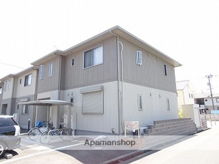 岡山県岡山市北区大安寺東町の賃貸アパートの外観