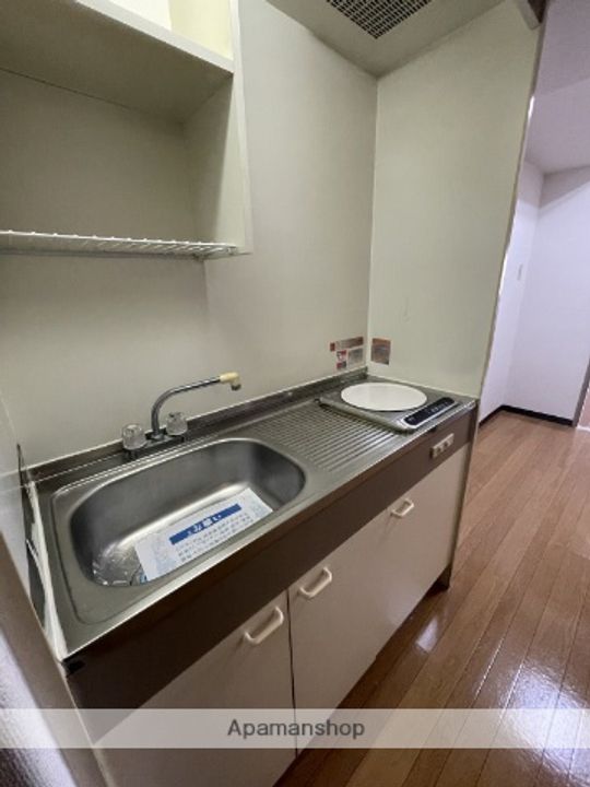 岡山県岡山市北区富田町2丁目の賃貸マンションのキッチン