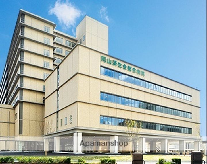 岡山県岡山市北区富田町2丁目の賃貸マンションの周辺