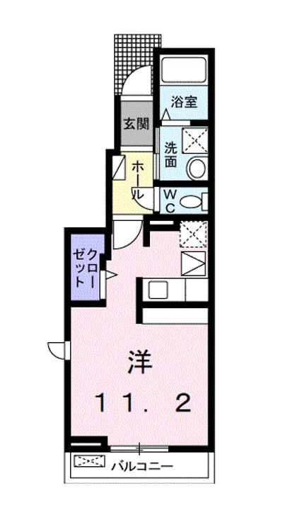 グランデMの間取り