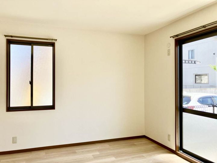 岡山県岡山市北区高松原古才の賃貸アパートの内装