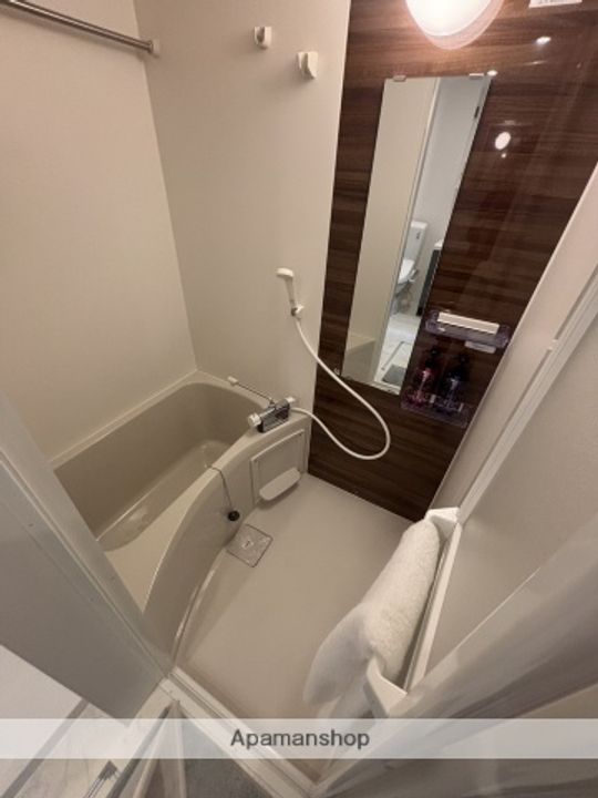 岡山県岡山市北区津倉町1丁目の賃貸アパートの風呂