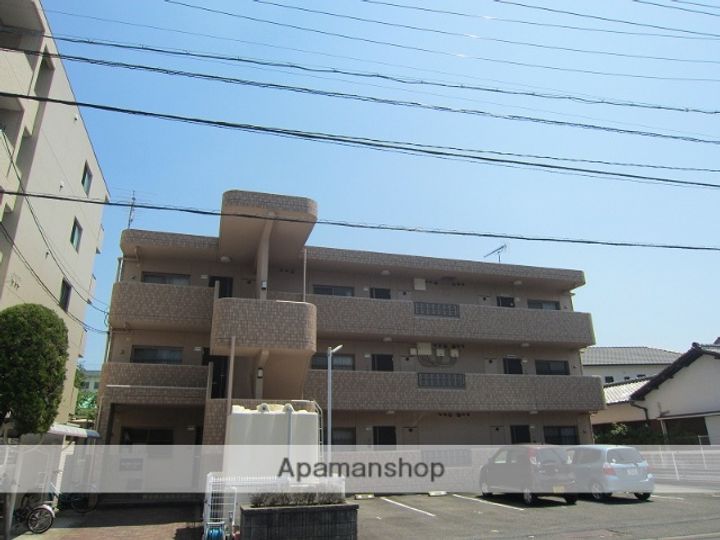 岡山県岡山市北区中井町1丁目の賃貸マンションの外観