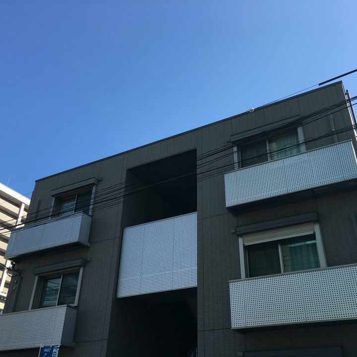 岡山県岡山市北区大供2丁目の賃貸アパートの外観