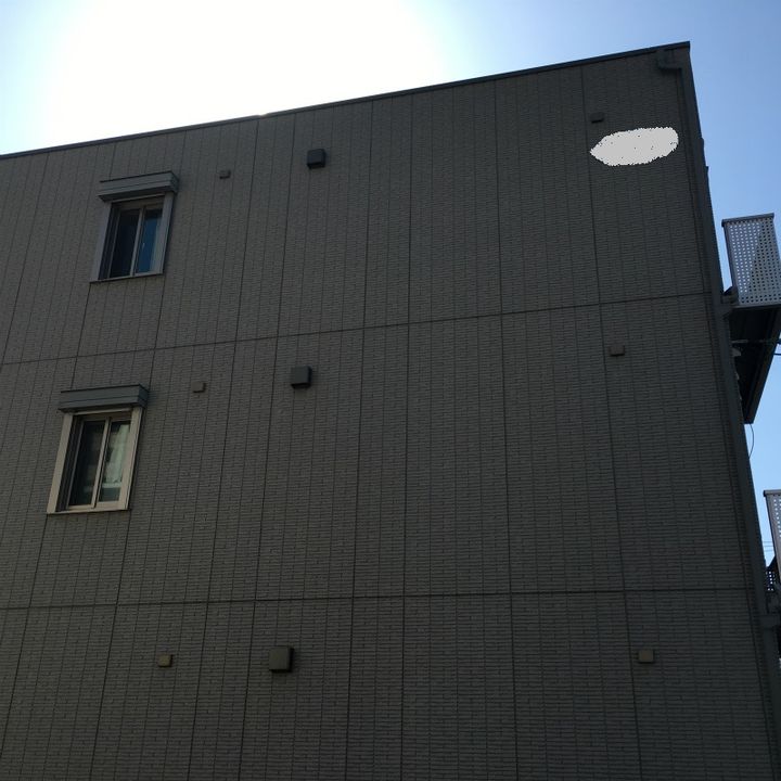 岡山県岡山市北区大供2丁目の賃貸アパートの外観