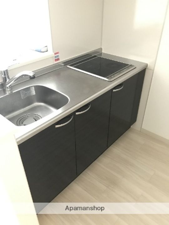 岡山県岡山市北区鹿田町2丁目の賃貸マンションのキッチン