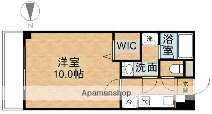 FRIEND COURT 岡山医大東の間取り