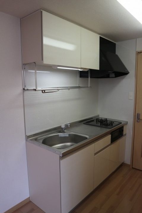 岡山県岡山市北区春日町の賃貸マンションのキッチン