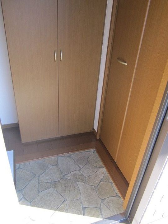 モナリエⅡの玄関