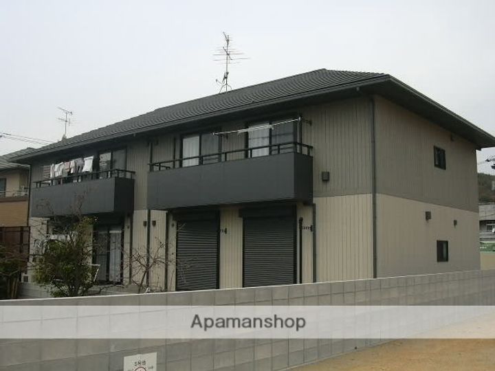 岡山県岡山市北区大安寺南町1丁目の賃貸アパートの外観