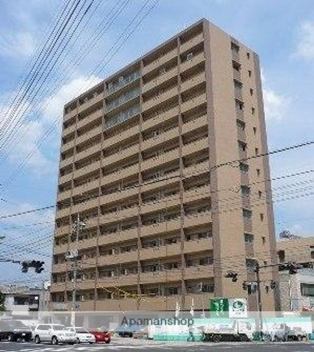 岡山県岡山市北区昭和町の賃貸マンションの外観