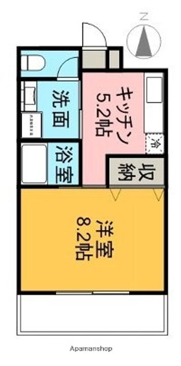 ビュー倉敷の間取り