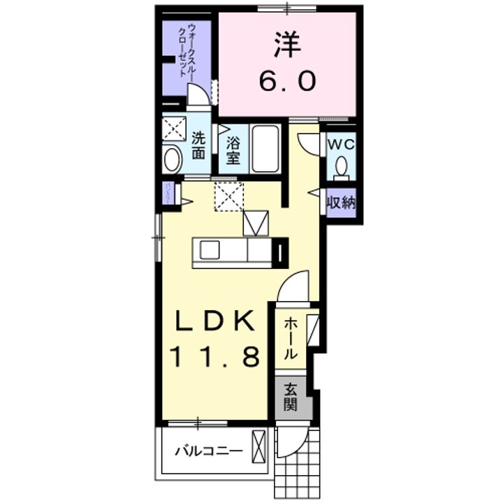 グリーンゲーブルの間取り
