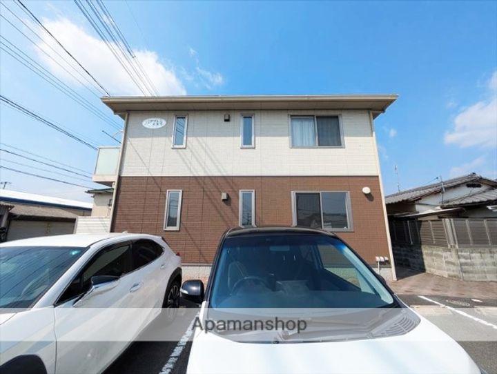 岡山県倉敷市大内の賃貸アパートの外観