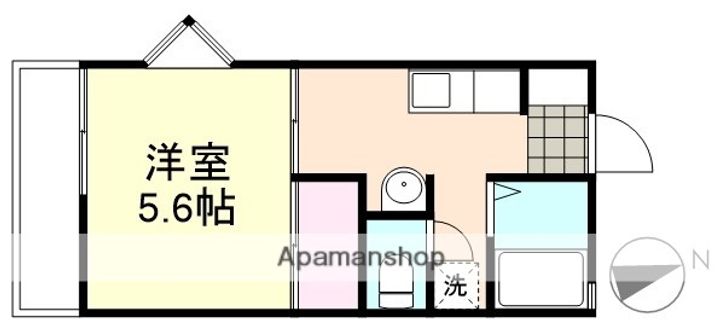 ドミール西口 A棟の間取り