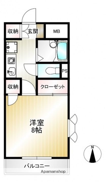 ハイシティー堀南の間取り