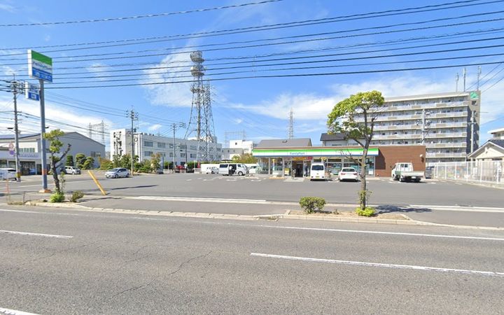 福富パレス B棟の周辺