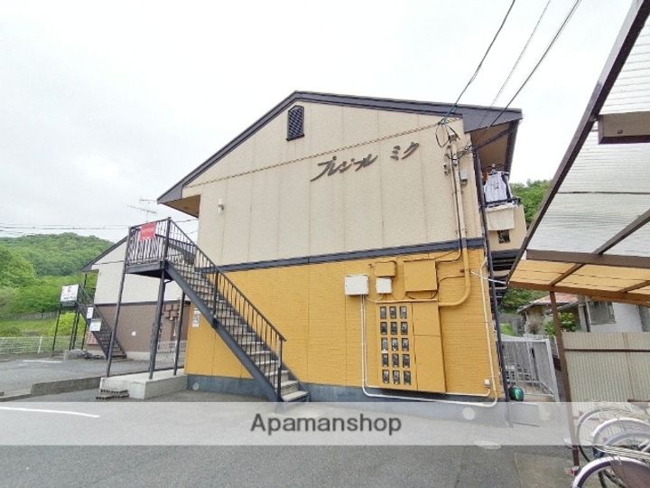 岡山県倉敷市連島町西之浦の賃貸アパートの外観